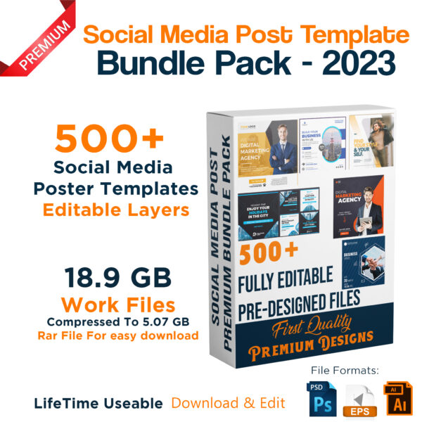 social media template pack